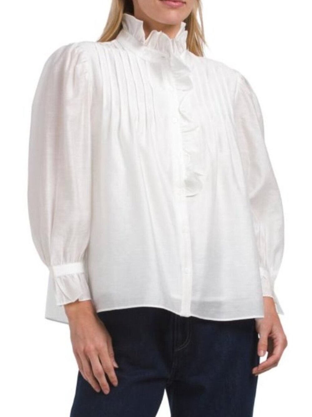 ENGLISH FACTORY Ruffle Detailed Blouse